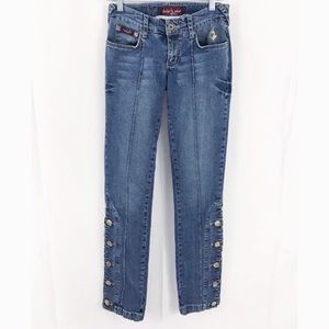 Baby Phat women’s jeans golden cat size 1